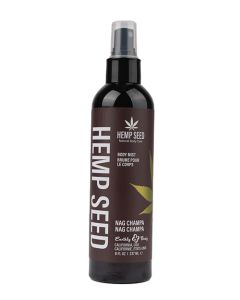 Earthly Body Hemp Seed Moisturizing Body Mist - 8 oz Nag Champa