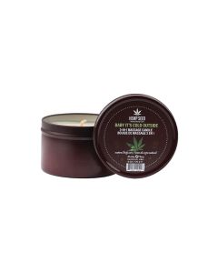Earthly Body 2023 Holiday 3 in 1 Massage Candle - 6 oz Baby It's Cold Outside