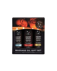 Earthly Body Summer 2023 Massage Oil  Gift Set - 2 oz Asst. Scents