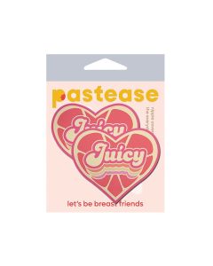 Pastease Premium Retro Heart Juicy - Pink Grapefruit O/S