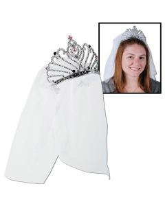 Bride to be Tiara & Veil