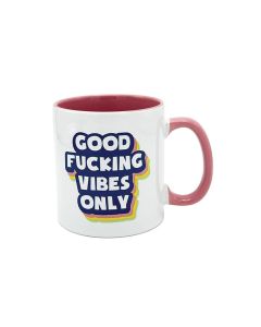 Attitude Mug Good Fucking Vibes Only - 22 oz