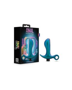 Blush Anal Adventures Matrix Teleportation Plug - Lunar Blue