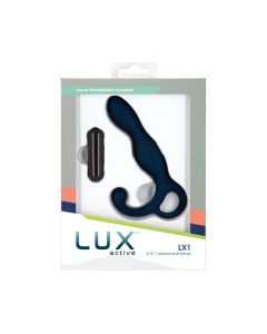 Lux Active LX1 5.75" Silicone Anal Trainer - Dark Blue