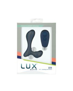 Lux Active LX3 4.3" Vibrating Anal Trainer - Dark Blue