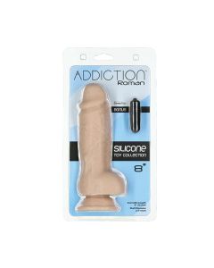 Addiction 8" Roman Dildo - Beige