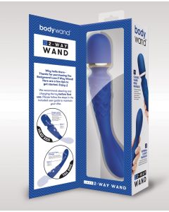 Bodywand Luxe 2 Way Wand Head Massager - Blue