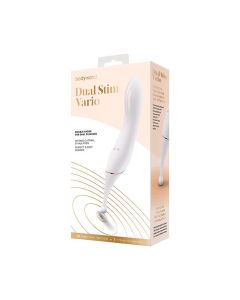 Bodywand Dual Stim Vario - White