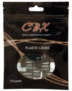 Plastic Cock Cage Lock - Pack of 10