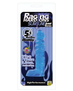 Raging Hard Ons Slimline 5.5" Ballsy - Blue Jelly