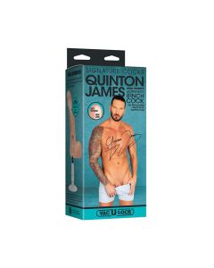 Signature Cocks ULTRASKYN 8" Cock w/Removable Vac-U-Lock Suction Cup - Quinton James