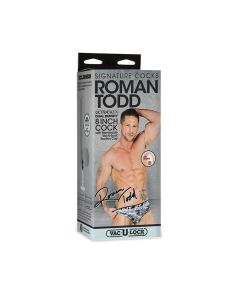 Signature Cocks ULTRASKYN 8" Cock w/Removable Vac-U-Lock Suction Cup - Roman Todd