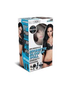 Luvdollz Remote Controlled Life Size Blow Up Doll - Brunette