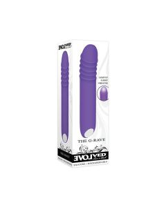 Evolved The G-Rave Light Up Vibrator - Purple