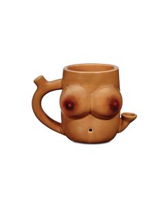 Fashioncraft Novelty Mug - Boobs Brown