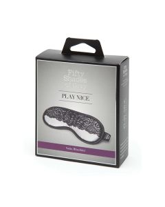 Fifty Shades of Grey Play Nice Satin & Lace Blindfold