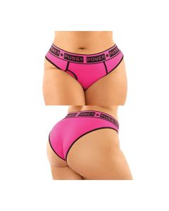Vibes Buddy Pack Pussy Power Micro Brief & Lace Thong Pnk/Blk QN
