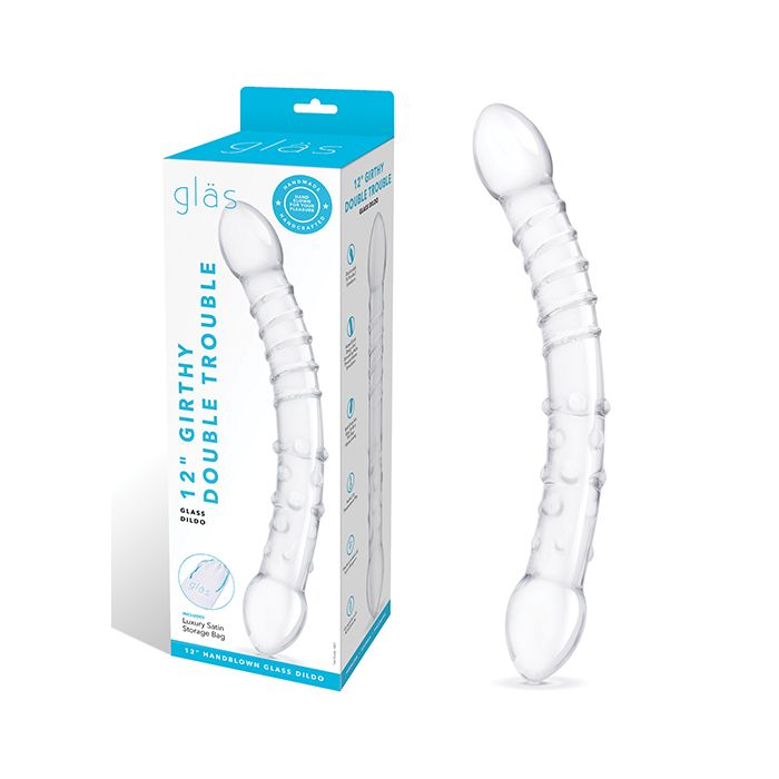 Glas 12" Double Trouble Dildo