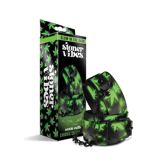 Stoner Vibes Glow in the Dark Ankle Cuffs