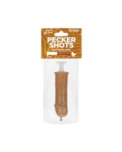 Pecker Shot Syringe - Brown
