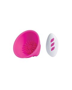 Nina Vibrating Nipple Suckers - Pink