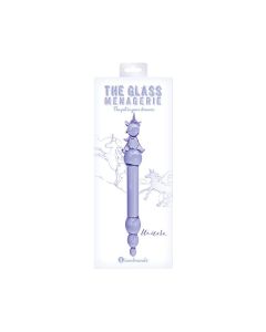 Glass Menagerie Unicorn Glass Dildo - Purple