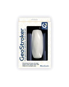 GeoStroker One 5" Ultra-Soft TPR Stroker - White