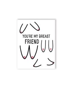 Breast Friend Greeting Card