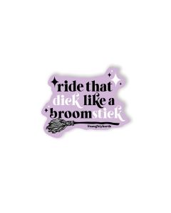 Broomstick Sticker - Pack of 3