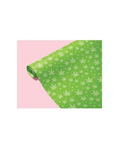 Green Pot Leaf Wrapping Paper
