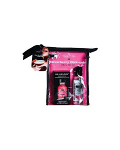 Kama Sutra Strawberry Dick-Quiri Flavored Oral Sex Kit