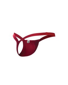 Male Basics Y Buns Thong Red