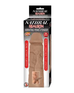 Natural Realskin Vibrating Penis Xtender
