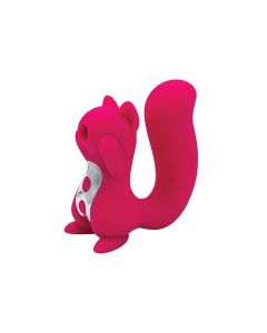 Natalie's Toy Box Screaming Squirrel Pulsing and Vibrating - Red