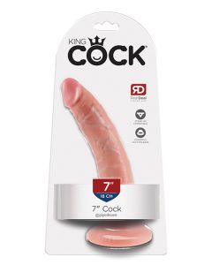 King Cock 7" Cock - Flesh