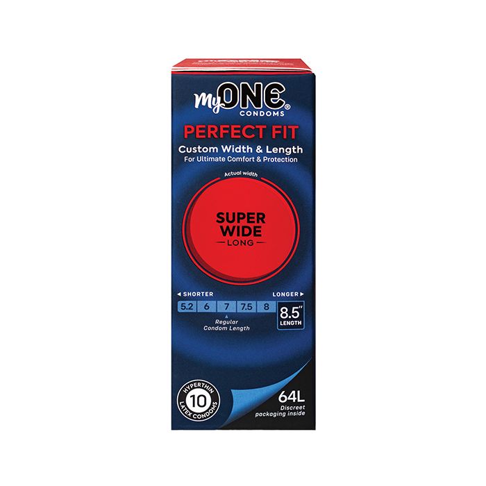 My One Super Wide & Long Condoms - Pack of 10