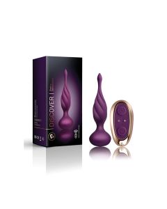 Rocks Off Petite Sensations Discover Plug w/Remote - Purple