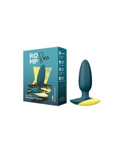 Romp Bass Vibrating Anal Plug - Teal