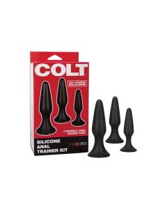 COLT Silicone Anal Trainer Kit - Black