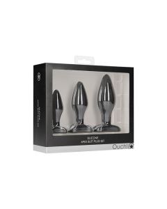 Shots Ouch Apex Butt Plug Set