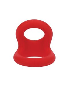 Tantus Uplift Silicone C Ring - Crimson