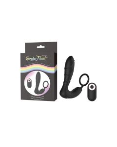 Gender Fluid Enrapt Prostate Vibe w/Remote - Black