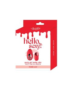 Hello Sexy! Party Girl Panty Vibe - Tiger Lily