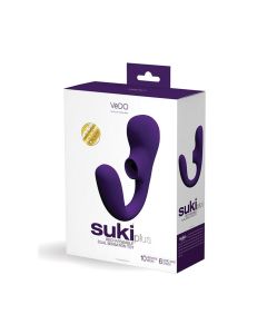 VeDO Suki Plus Rechargeable Dual Sensation Toy - Deep Purple