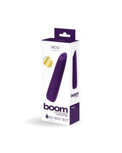 VeDO Boom Rechargeable Ultra Powerful Vibe - Purple