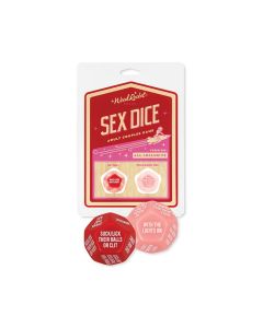 Wood Rocket Adult Couples Sex Dice Game - Red