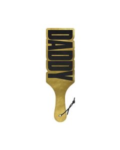 Wood Rocket Daddy Paddle - Black/Gold