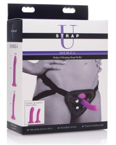 Strap U Double G Deluxe Vibrating Strap-On Kit