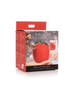 Shegasm 6X Forbidden Apple Silicone Clit Stimulator