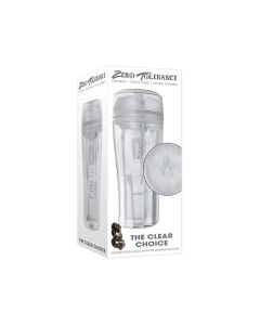 Zero Tolerance The Clear Choice Masturbator - Clear